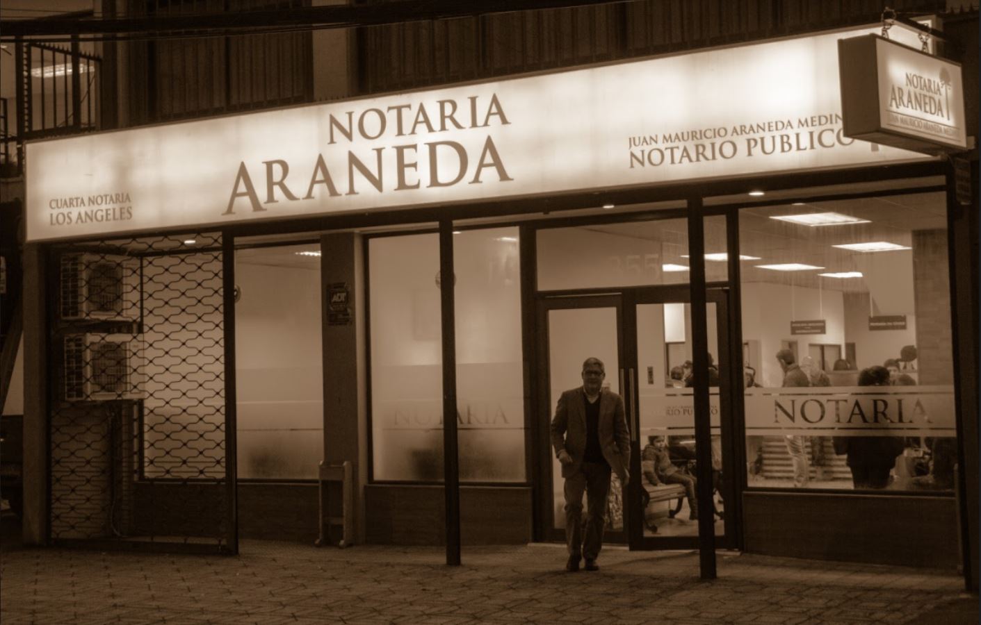 notaria exterior