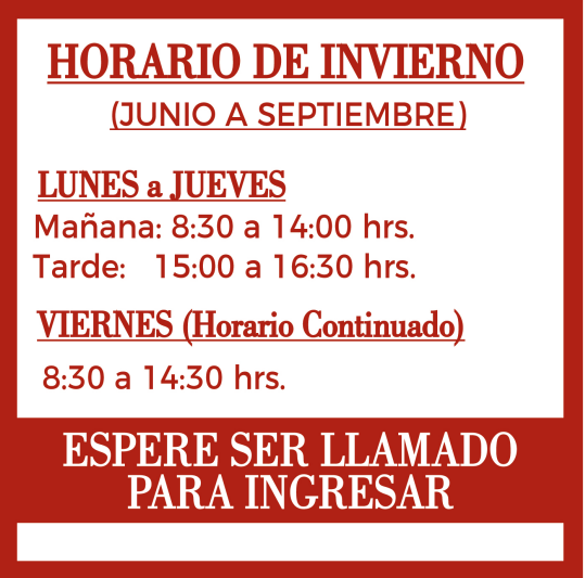 horario notaria